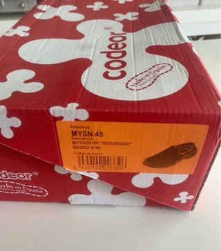 Zapatos seguridad punta de acero Codeor 45