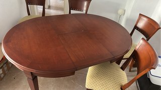 Mesa de madera para el salon