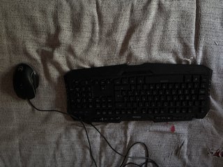 Teclado con raton
