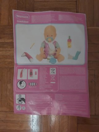 Muñeca Nenuco Enfermo con Accesorios