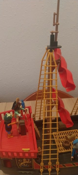 Playmobil,barco,lote,piratas,fortaleza,isla,fortin