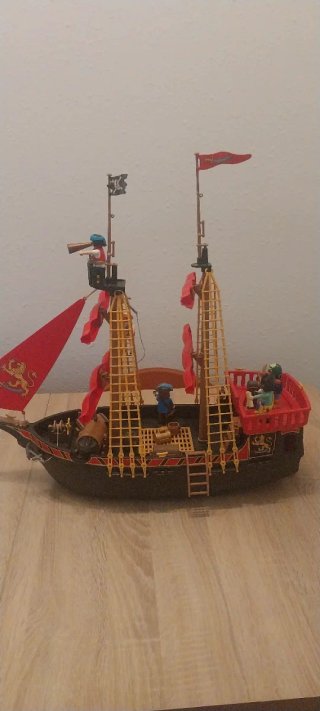 Playmobil,barco,lote,piratas,fortaleza,isla,fortin