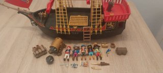 Playmobil,barco,lote,piratas,fortaleza,isla,fortin