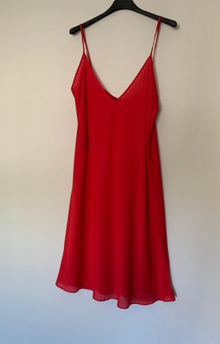 Vestido dos piezas seda Carolina Herrera