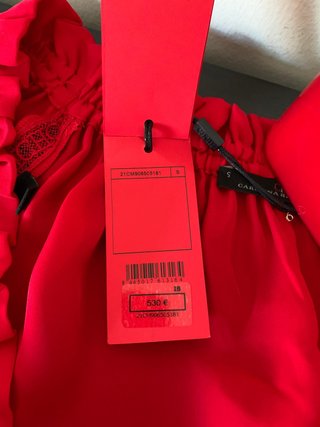 Vestido dos piezas seda Carolina Herrera