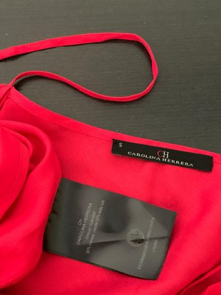 Vestido dos piezas seda Carolina Herrera