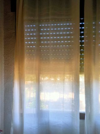Cortinas lino Semitransparente beige 210x140