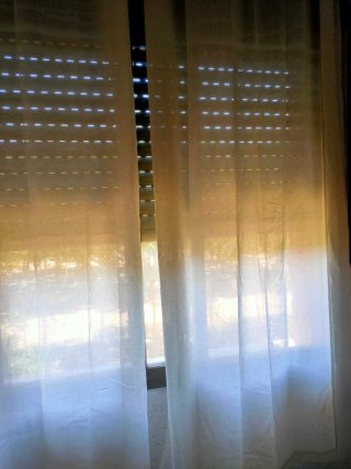Cortinas lino Semitransparente beige 210x140