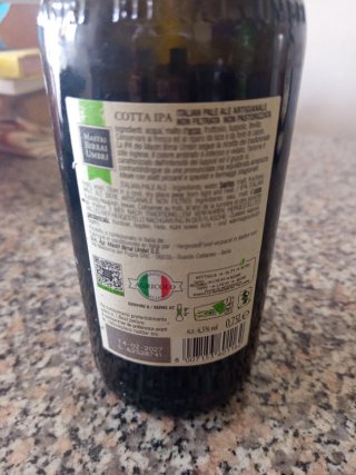 Bottiglia vuota Mastri Birrai Umbri 75cl