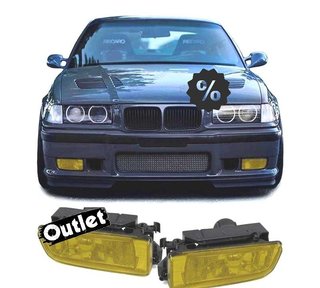 DW FAROS ANTINIEBLA BMW E36 CRISTAL AMARILLO R148779C1