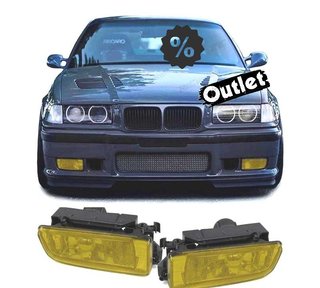 DW FAROS ANTINIEBLA BMW E36 CRISTAL AMARILLO R148779C1