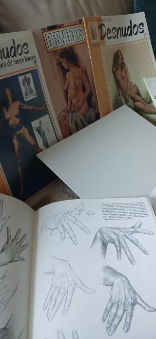 Lote para aprender dibujo artístico. Colección.