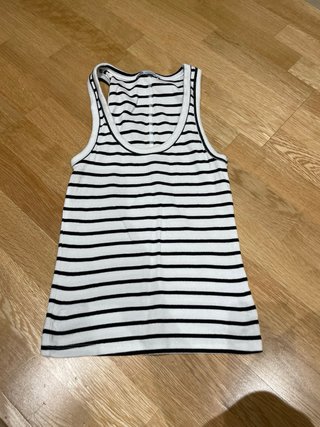 Camiseta básica de tirantes Zara talla M
