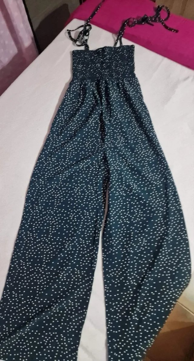 Mono Shein lunares verde