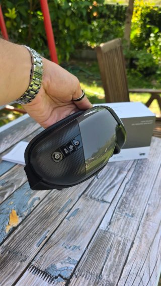 Gafas de masaje con calor y mas funcionen