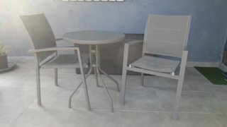 Mesa y 2 Sillas Exterior Hesperide