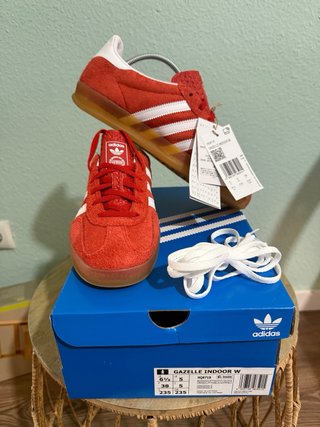 Zapatillas Adidas Gazelle Indoor W Mujer T.38