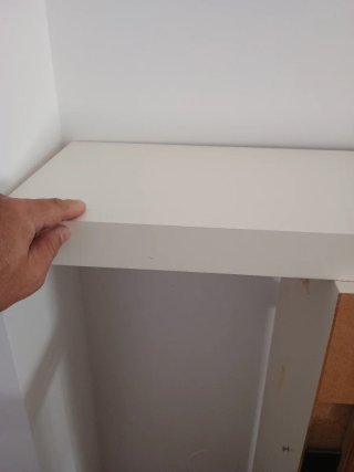 Estantería Repisa Madera Blanca