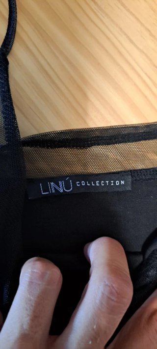 Blusa Linú Negra Talla S