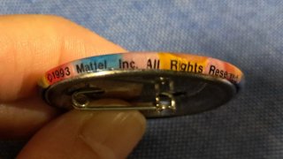 Chapa metallica di ago di Barbie