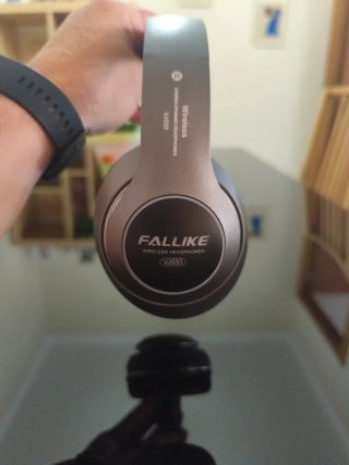 Auriculares Bluetooth Plata y Negro