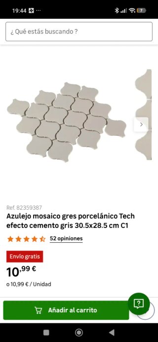 Azulejos Mosaico Gres Gris