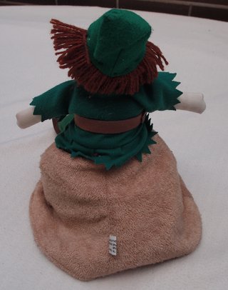 Muñeco de trapo reversible 2 en 1 Peter Pan