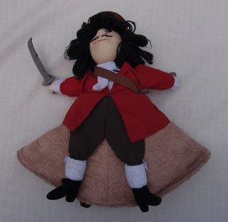 Muñeco de trapo reversible 2 en 1 Peter Pan