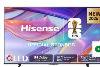 Smart TV Hisense 43 QLED ,si vienes hoy a las 8,45
