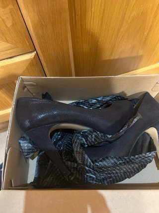 Lote 2 Pares Zapatos Piel VAQUETILLAS Talla 37