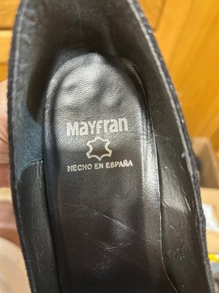 Lote 2 Pares Zapatos Piel VAQUETILLAS Talla 37