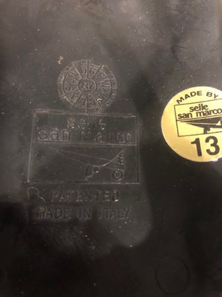 Sillín San Marco Rolls vintage