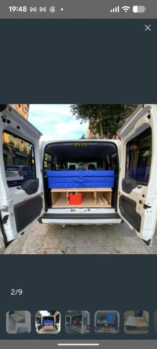Mueble Camper + Colchón