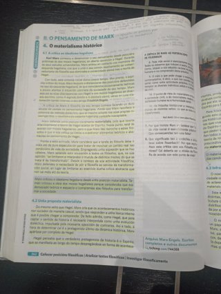 Historia da filosofía, 2 Bacharelato