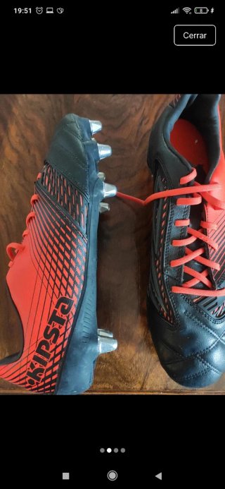 Botas de fútbol rugby Kipsta