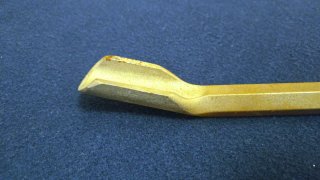 Cincel U y plano para martillo Percutor.