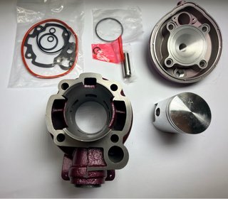 Kit cilindro 74cc am6  y carburador 21 keihin
