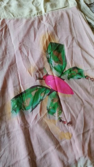 Abito lungo , colore rosa e bianco Patrizia Pepe