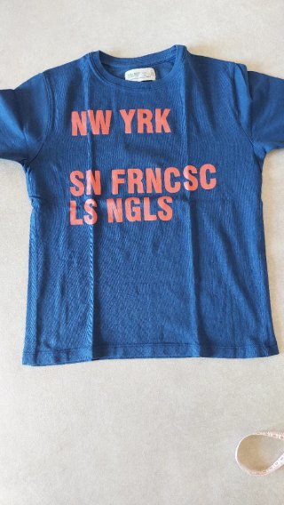 Lote 4 camisetas niño 7 años