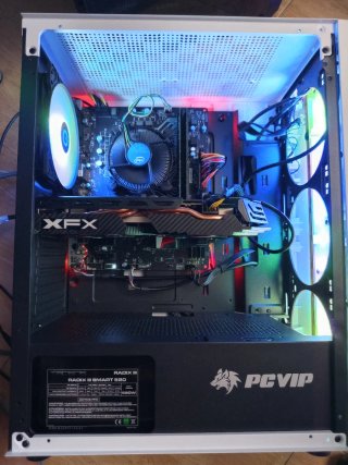 PC Gaming i7 6700 RX 580 8GB 16GB RAM Blanca