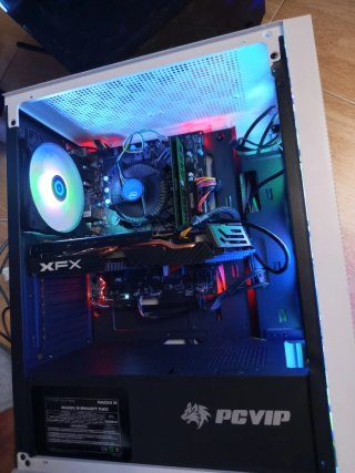 PC Gaming i7 6700 RX 580 8GB 16GB RAM Blanca