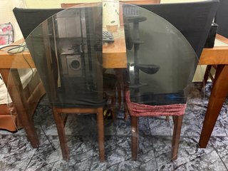 vendo cristal mesa de metro