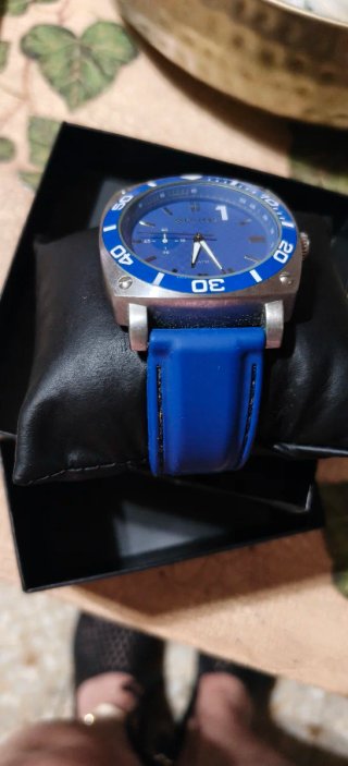 Reloj deportivo en color azul marca BILYFER