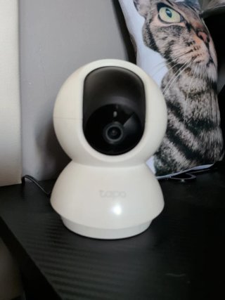 Dos cámaras de vigilancia Tapo.