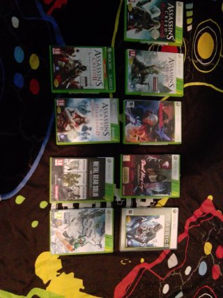 Lote Videojuegos Xbox 360 Clásicos 80e 10e sueltos