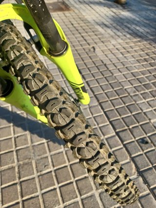 Bicicleta btwin rockrider 500, tamaño de rueda 24"