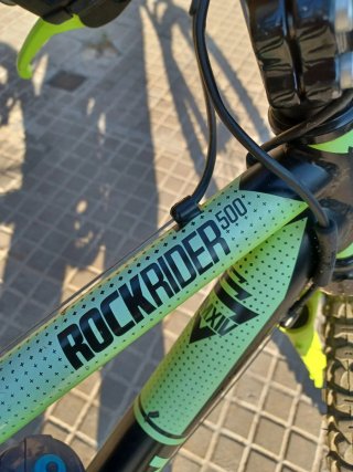 Bicicleta btwin rockrider 500, tamaño de rueda 24"