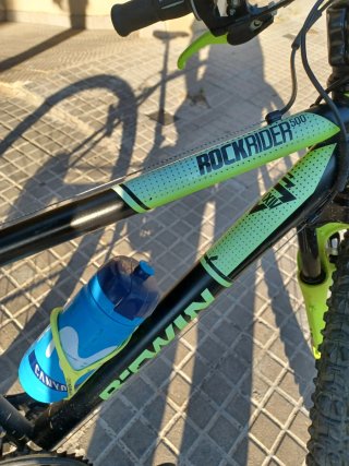 Bicicleta btwin rockrider 500, tamaño de rueda 24"