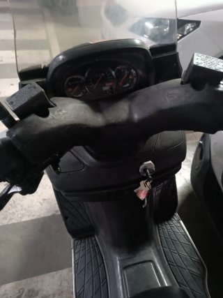 Suzuki Burgman 125 (2005) Azul/Blanco
