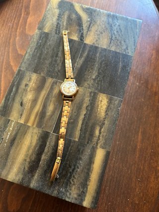 Reloj antiguo chapado oro